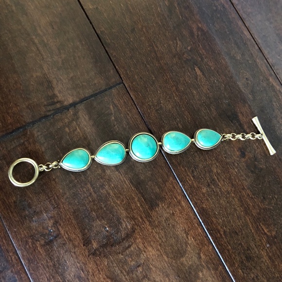 Lucky Brand turquoise Howlite bracelet - Picture 6 of 8